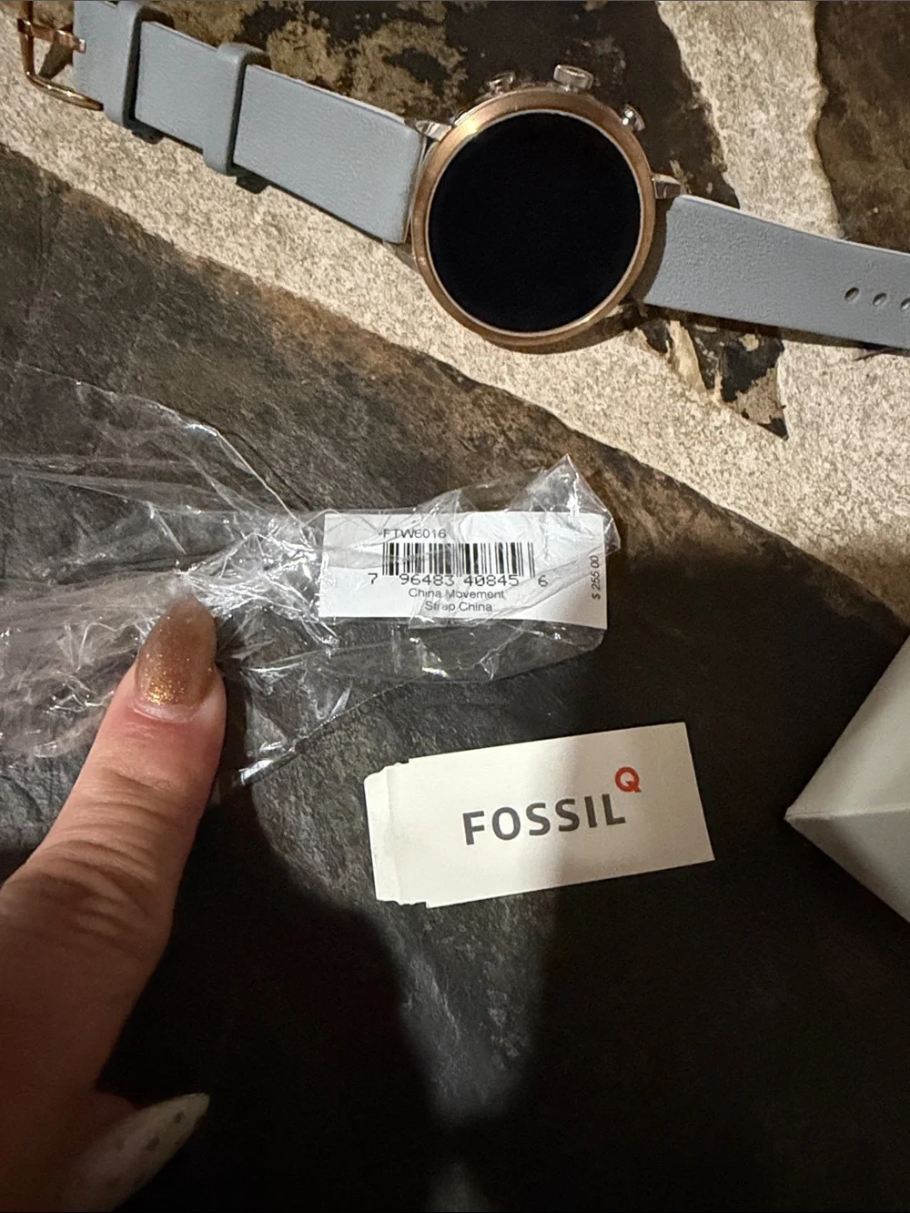 Fossil touchscreen smartwatch